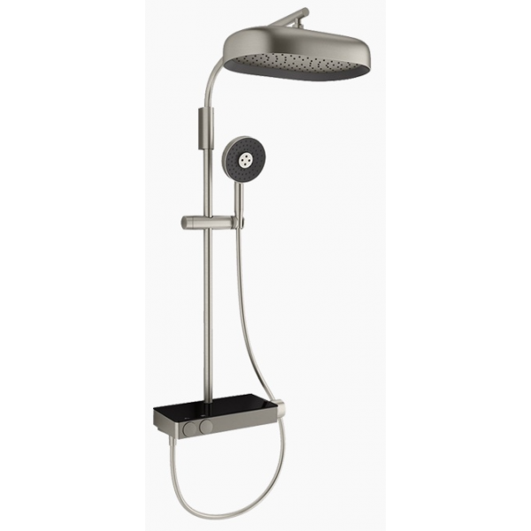 Kohler K-26331T-9-BN ANTHEM羅曼銀恆溫兩路淋浴柱 - Katalyst技術、安全鎖定